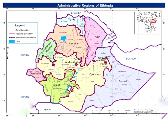 map of Ethiopia by region-01